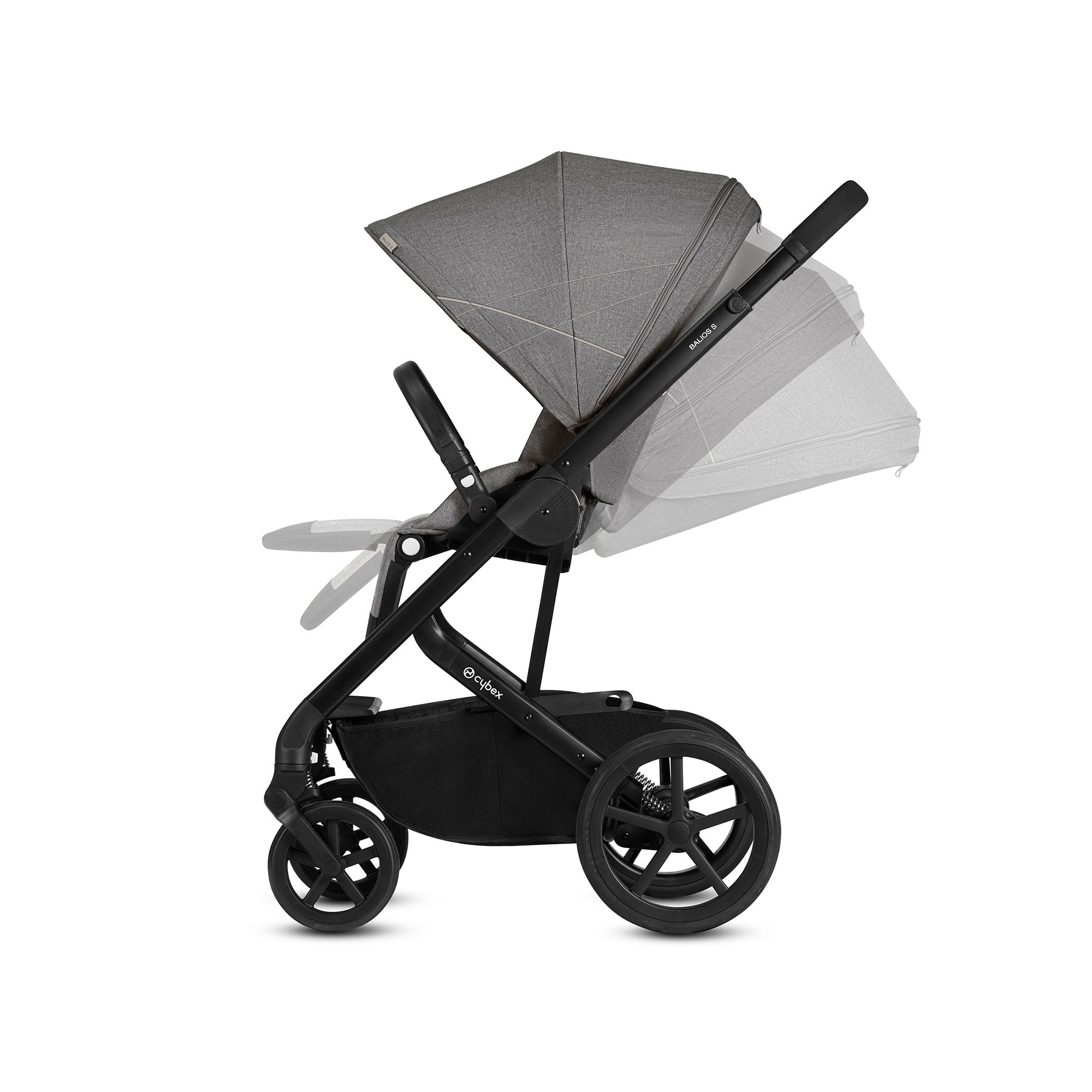 CYBEX Balios S Stroller in Lavastone Black