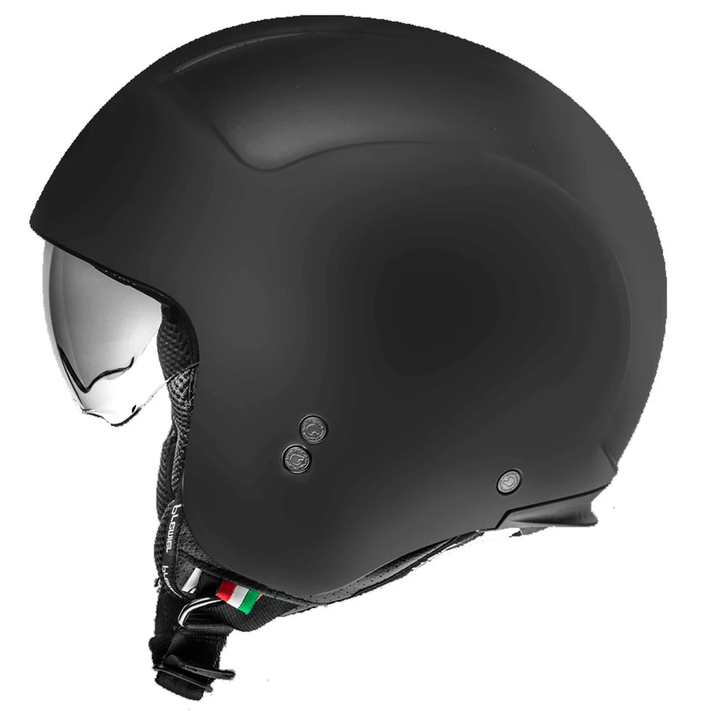 CASCO JET PREMIER ROCKER U9BM NEGRO